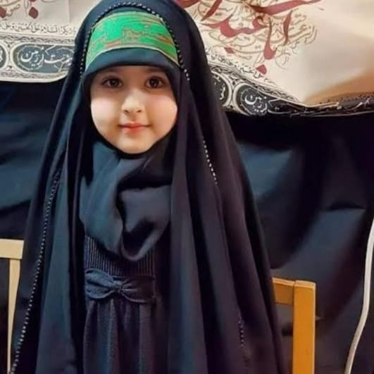 Kids’ Elegant Black Nida jeorget Chadar